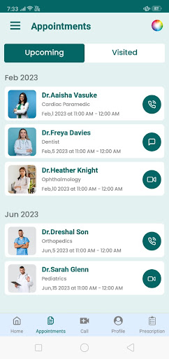 Patient - Appointment Booking Screen 2