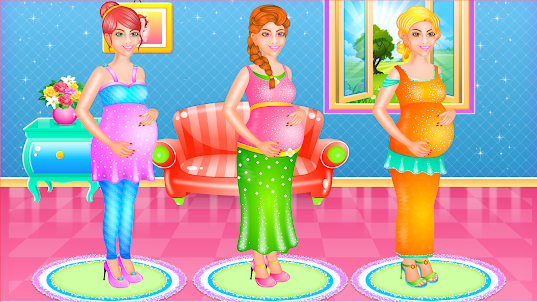 Pregnant Mommy Baby Care Game