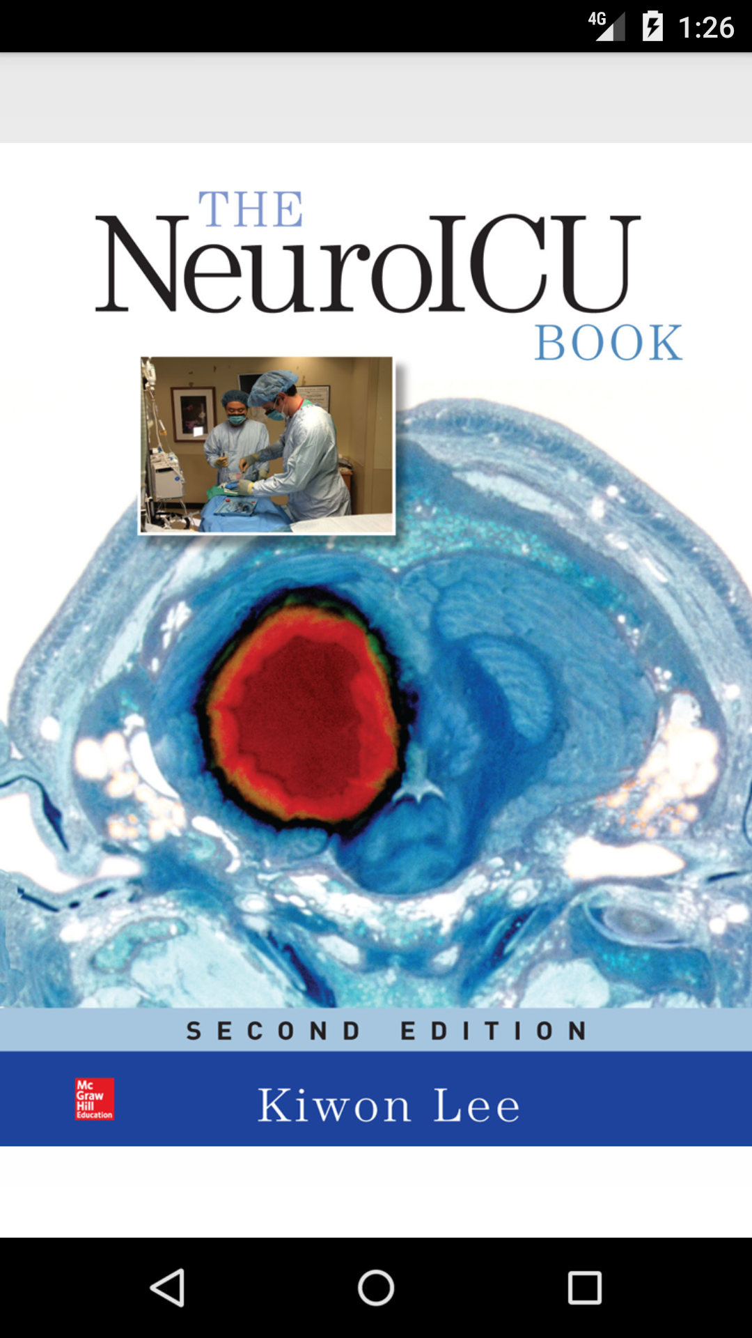 Android application The NeuroICU Book, Second Edition screenshort