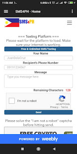 SMS4PH - Online Unli Free Text to the Philippines 1.0 APK + Mod (Free purchase) for Android