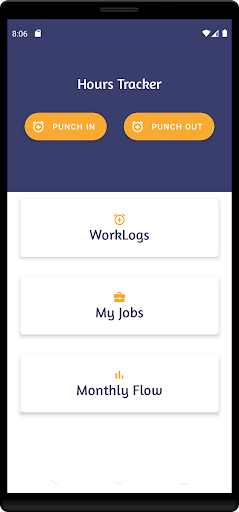 Hours Tracker Screen 2