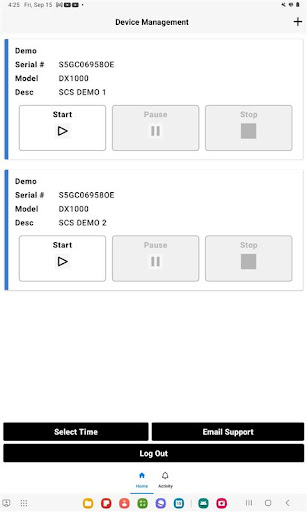 SCS Connect Screen 2