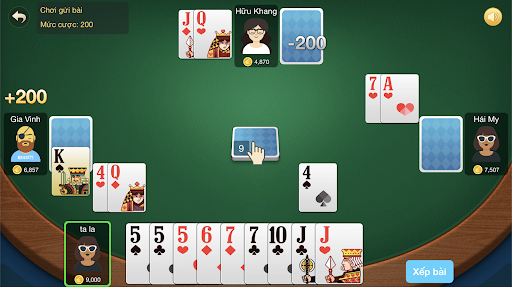 Phỏm - Tá Lả - Tú Lơ Khơ screenshot 11