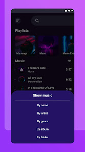 Captura de Pantalla 5 UMP – Universal Music Player android