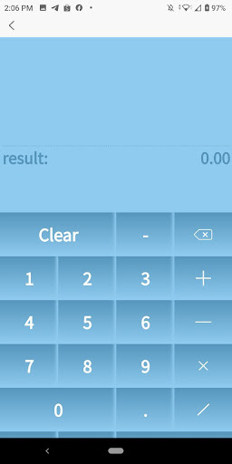 Android application Calculator IOD+ screenshort