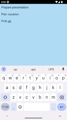 Simple Sticky Note Widget Screen 3