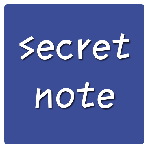 Secret Note - password notepad logo