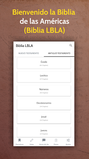 Android application La Biblia de las Américas screenshort