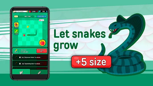 Idle Snake: Retro-style Game