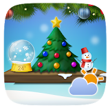 Christmas Weather Widget Theme icon