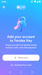 screenshot of Yandex Key – your passwords