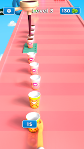 Coffee Cup Stacker Master 3D