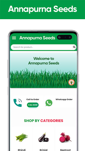 Android application Annapurna Seeds screenshort