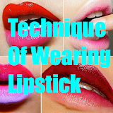 Technique Of Wearing Lipstick icon