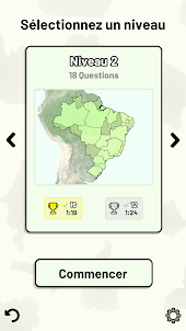 États du Brésil - Quiz
