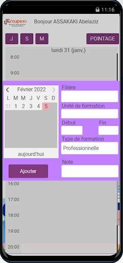 Android application GroupeIKI screenshort