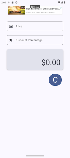 Calculate Discounts Percentage Screenshot 1 - AppWisp.com