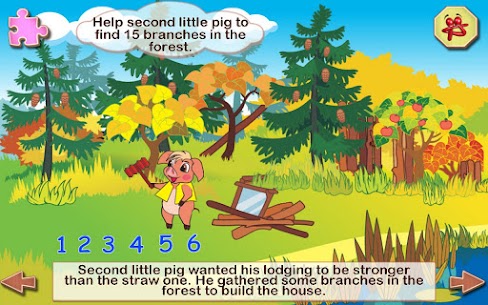 Three Little Pigs: Kids Book 6