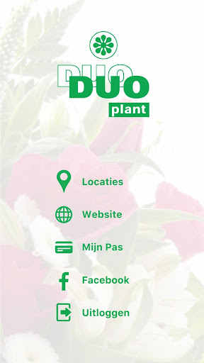 Android application Duo plant en bloem screenshort