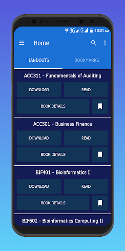 Android application VU Smart Study - VULMS screenshort