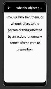 object pronoun