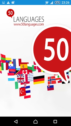 Screenshot of Learn Urdu - 50 languages
