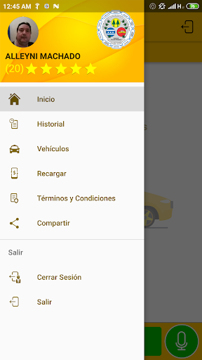 Android application UCTG Conductor screenshort