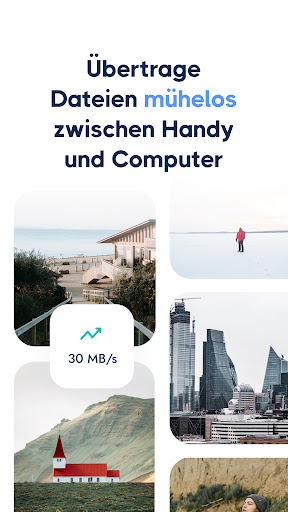 Android application Trio: Dateien übertragen screenshort