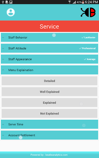 Beatle Analytics - Survey Screen 3