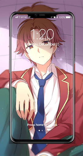 Android application Ayanokoji Kiyotaka Wallpaper H screenshort