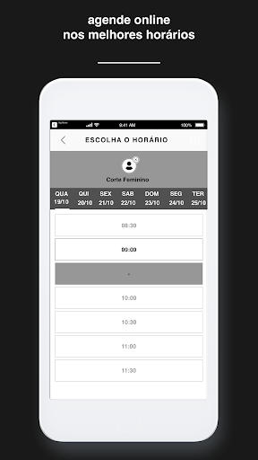 Android application The Hair Studio screenshort