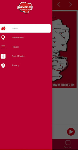 Android application Tukker FM screenshort