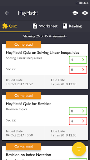 Teacher Dashboard Screen 2