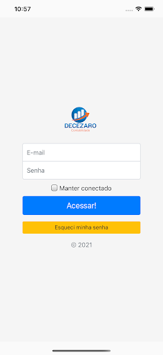 Android application Decezaro Contabilidade screenshort