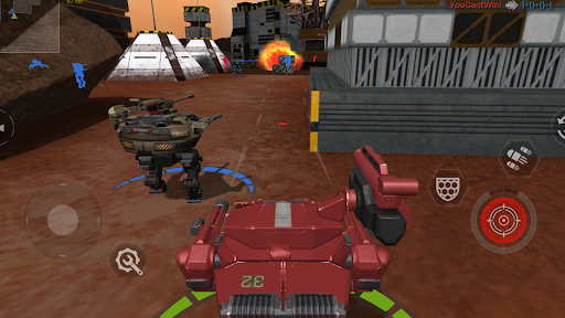 Android application Cyberdrive: Robot War Game screenshort