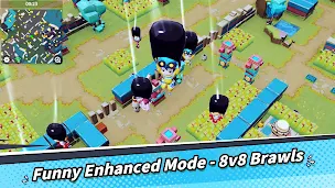 Funny Fighters: Battle Royale - Screenshot 1