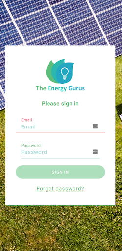 Energy Gurus Optimise Screen 2