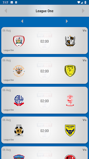 Peterborough United Fan App Screen 3