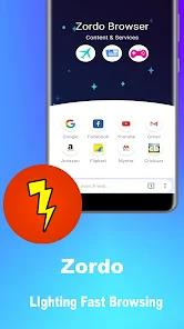Zordo Browser - Lite & Fast - التطبيقات على Google Play