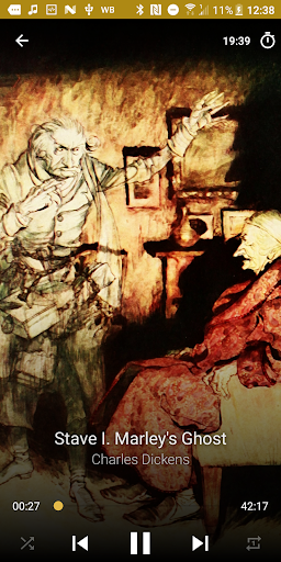 A Christmas Carol Audiobook Screen 2