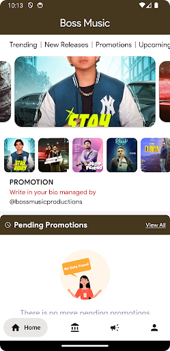 Boss Music Screen 2