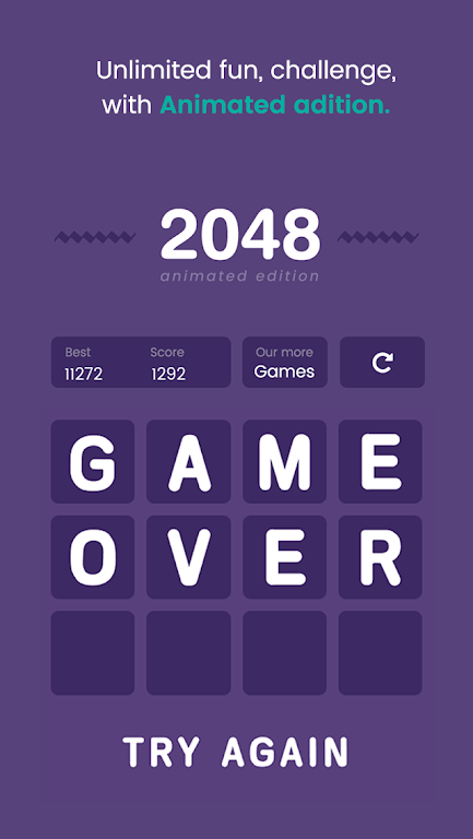 2048 - Animated Edition on Behance, Motion, Graphic
