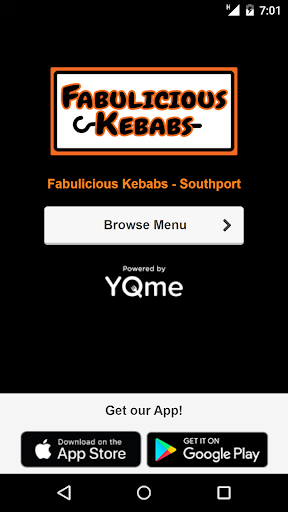Android application Fabulicious Kebabs screenshort