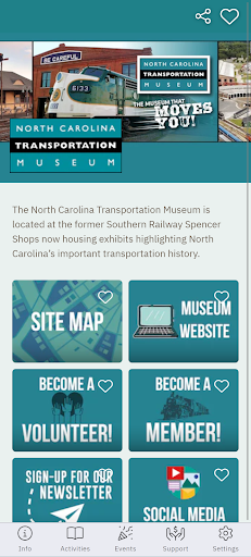 NC Transportation Museum Screenshot 1 - AppWisp.com