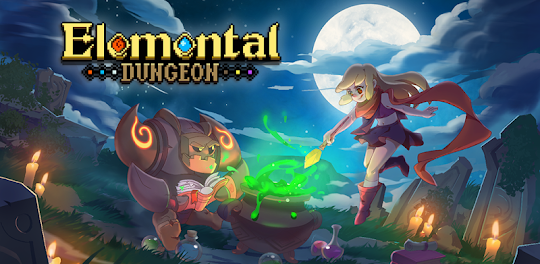 Elemental Dungeon - Roguelike Pixel Aventura