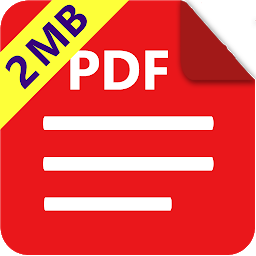 PDF Reader - 2 MB, Fast Viewer ஐகான் படம்