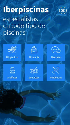 Android application Iberpiscinas App screenshort
