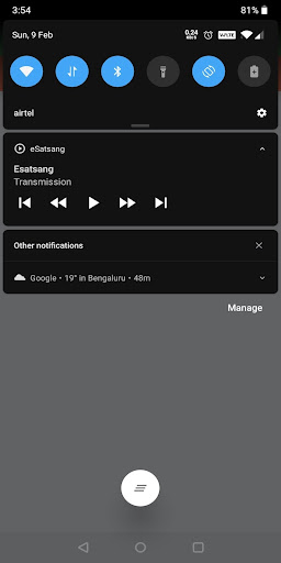 eSatsang Screen 3