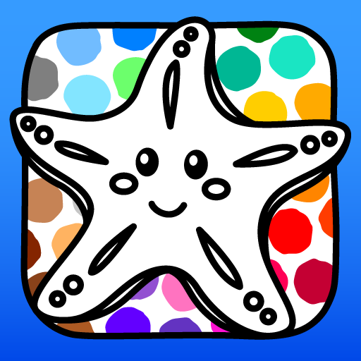Coloring - Sea Animals logo