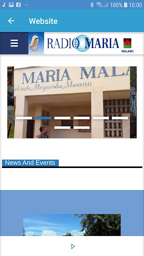 Radio Maria Malawi Screen 3
